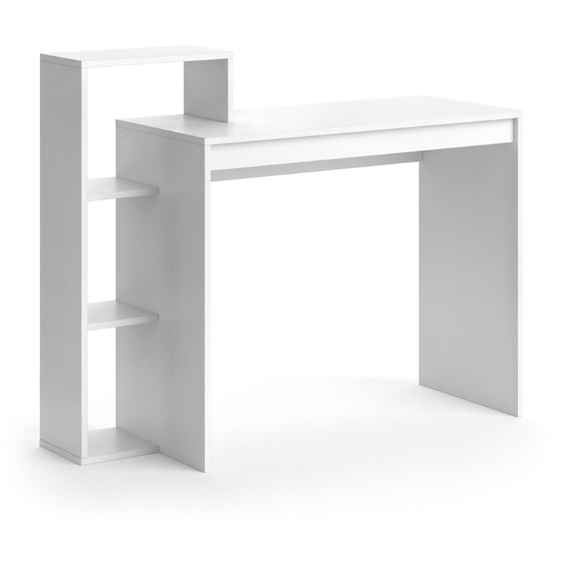Vicco - Bureau Leo, Blanc, 110 x 40 cm