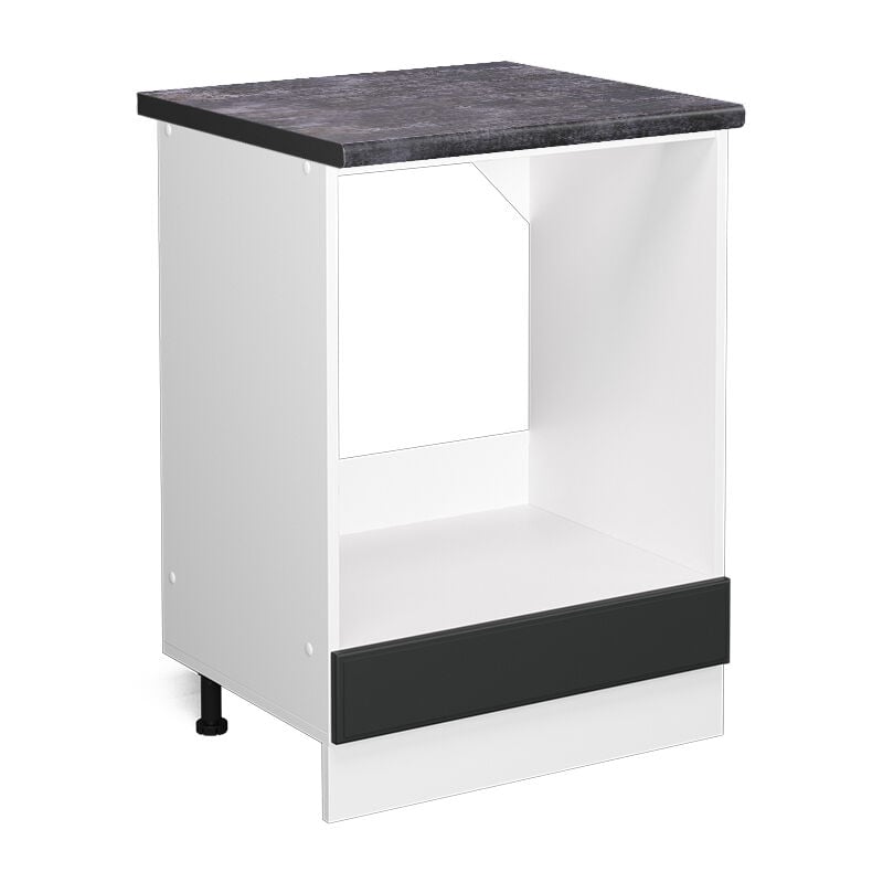 Meuble pour four R-Line, Anthracite campagne, 60 cm, pt Anthracite Vicco