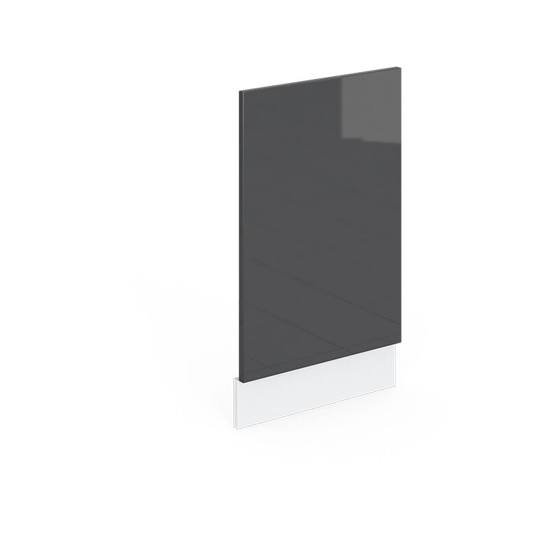 Façade R-Line, Anthracite Haute brillance, 45 cm sans plan de travail Vicco