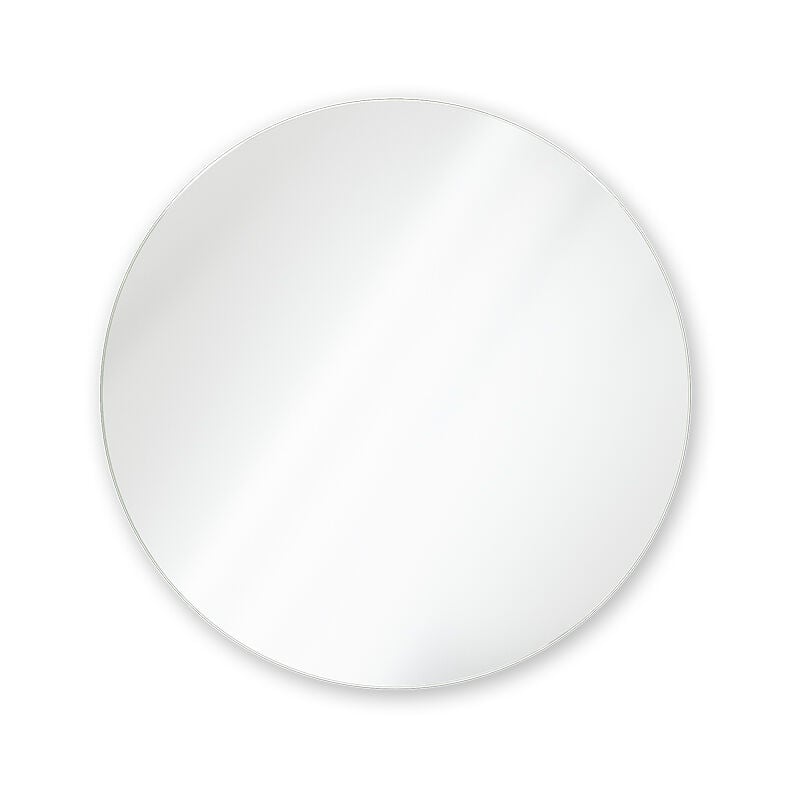 Vicco - Miroir mural Karen, Sonoma/blanc, 60 x 60 cm Rond