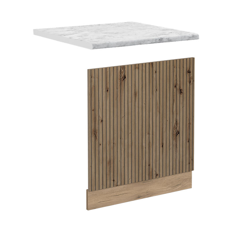 Vicco - Façade R-Line, Chêne Artisan, 60 cm, pt Marbre