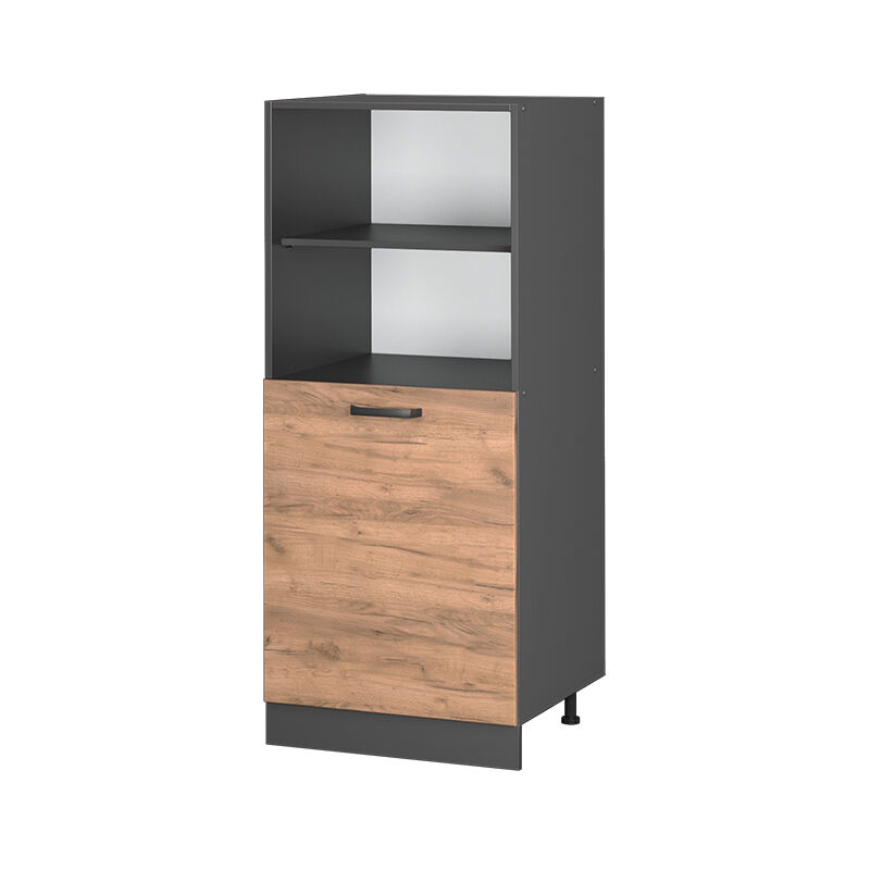 Vicco - Meuble pour four R-Line, Chêne de force doré, 60 cm