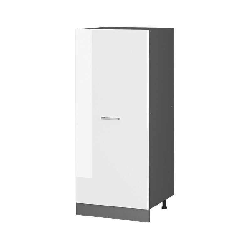 Vicco - Armoire haute R-Line, Blanc Haute brillance, 60 cm