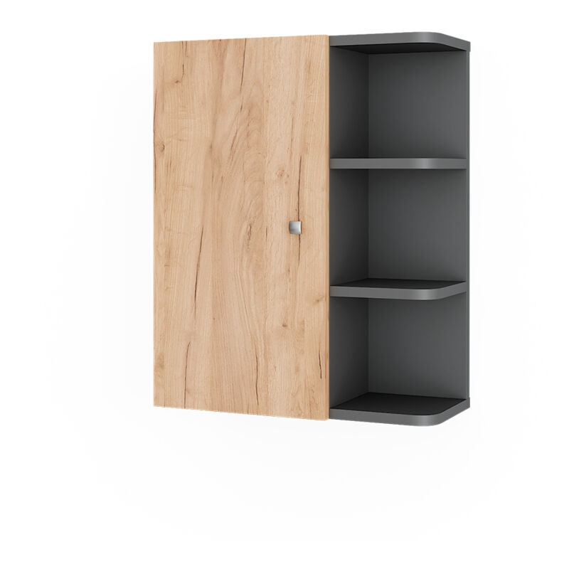 Hängeschrank Fynn, Anthrazit, 47.2 X 59.2 Cm, Vicco
