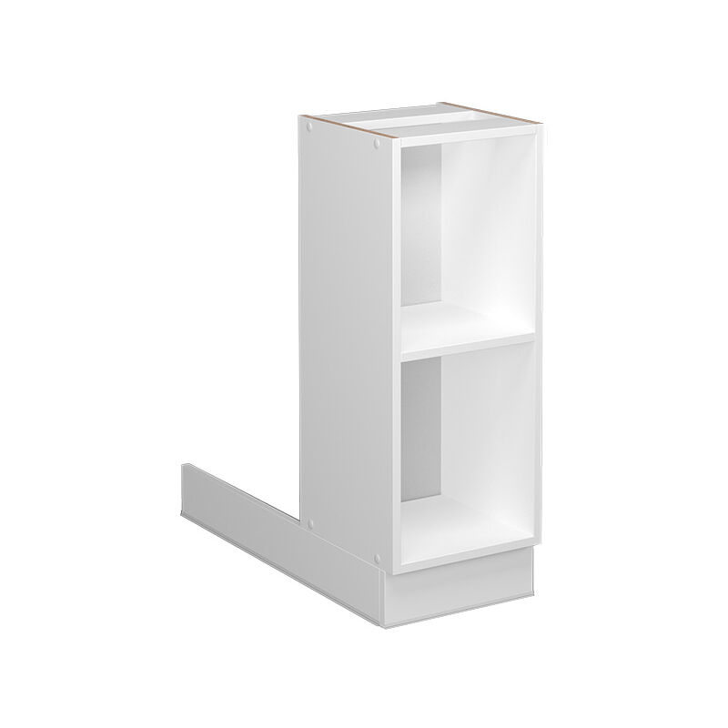 Îlot de cuisine Fame-Line, Blanc, 30 cm sans plan de travail, Vicco