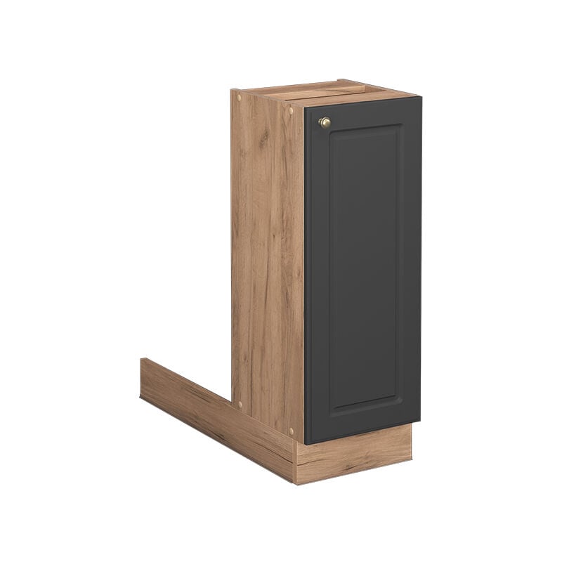 Lot de cuisine Fame-Line, Anthracite-or, 30 cm sans plan de travail Vicco