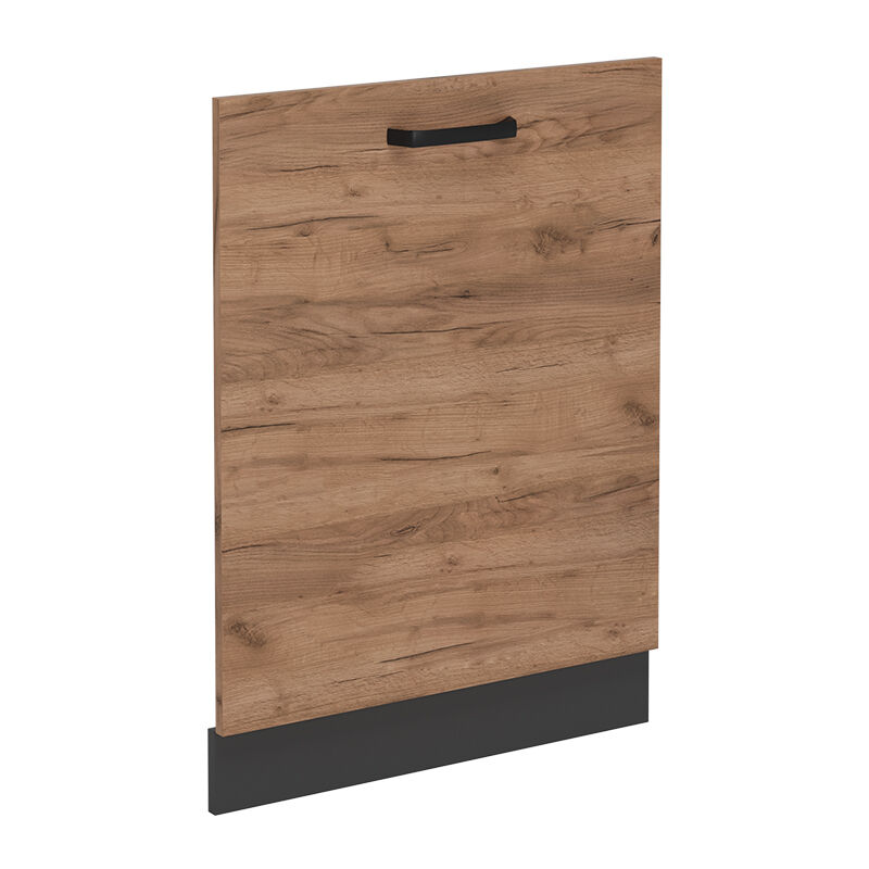 Geschirrspülblende R-line, Goldkraft Eiche, 60 Cm Ohne Arbeitsplatte Vicco