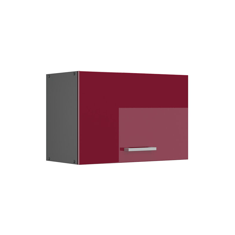Vicco - Hängeschrank R-line, Bordeaux Hochglanz, 60 Cm Flach