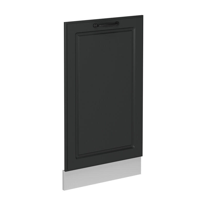 Geschirrspülblende R-line, Anthrazit Landhaus, 45 Cm Ohne Arbeitsplatte Vicco