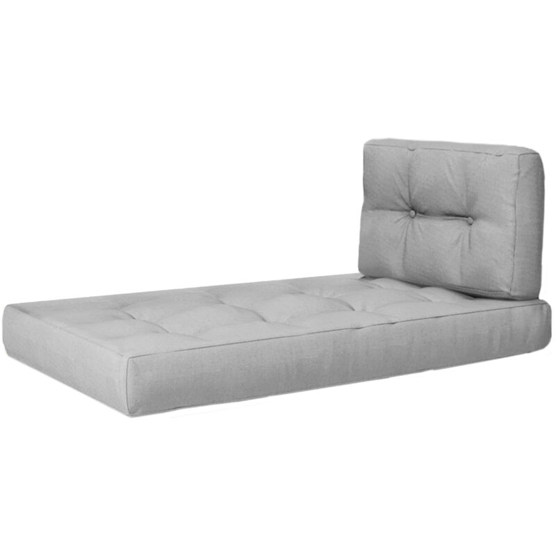 Vicco - Ensemble de coussins de palette , Gris, 2 parties