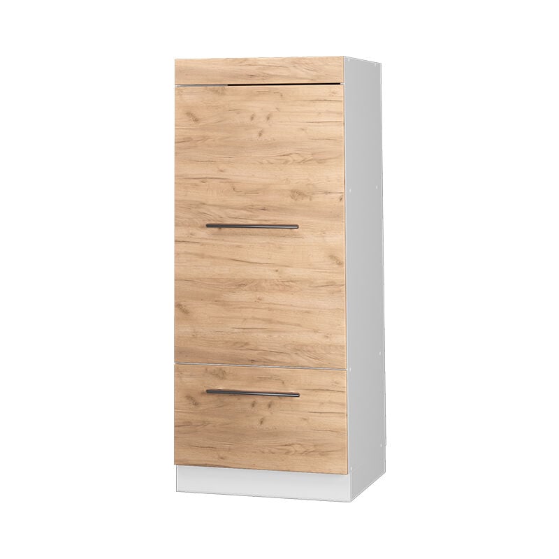 Vicco - Armoire micro-ondes Fame-Line, Chêne de force doré, 60 cm