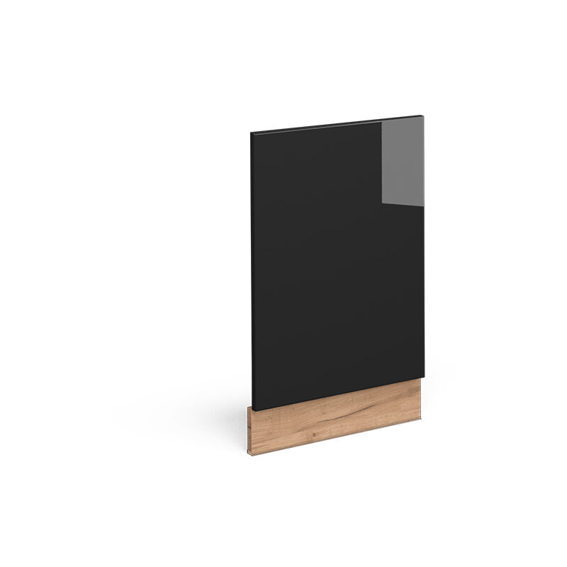 Façade Fame-Line, Chêne noir brillant, 45 cm sans plan de travail Vicco