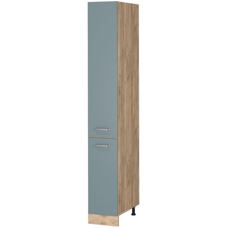 Vicco - Meuble haute de cuisine R-Line, Bleu-gris, 30 cm