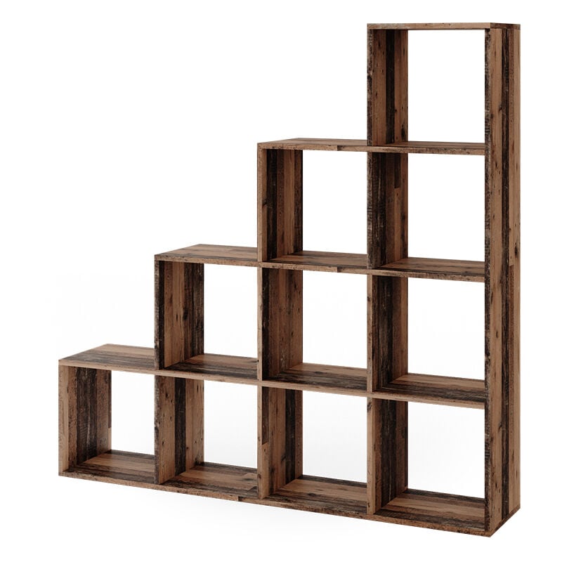 Tagère, Bois antique, 142.5 x 140 cm Vicco