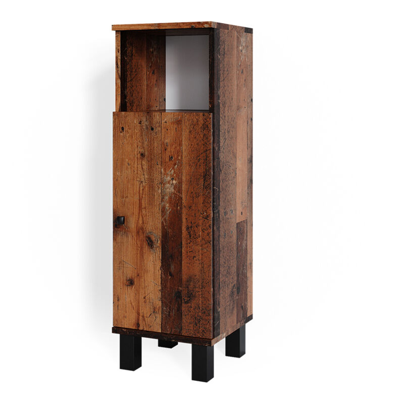 Vicco - Midischrank Fynn, Eiche Rustikal, 30 X 95 Cm