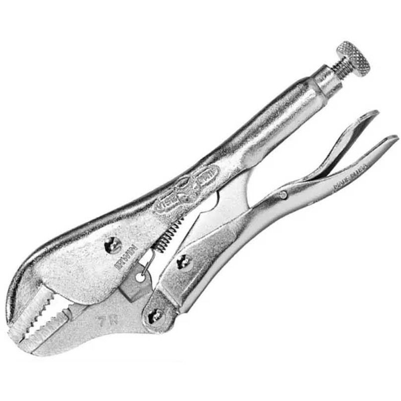 Irwin 7R Vise Grip VIS7RC 7R Straight Jaw Locking Pliers 178mm (7in) T0302EL4