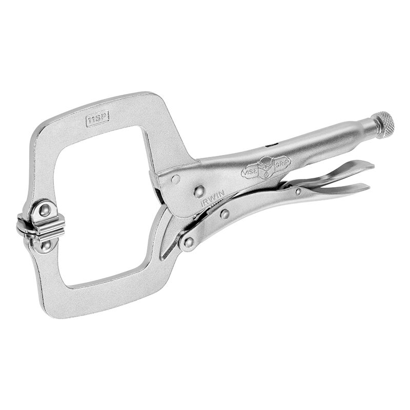 Irwin 11SP 11' Locking C-Clamp comes with Swivel Pads