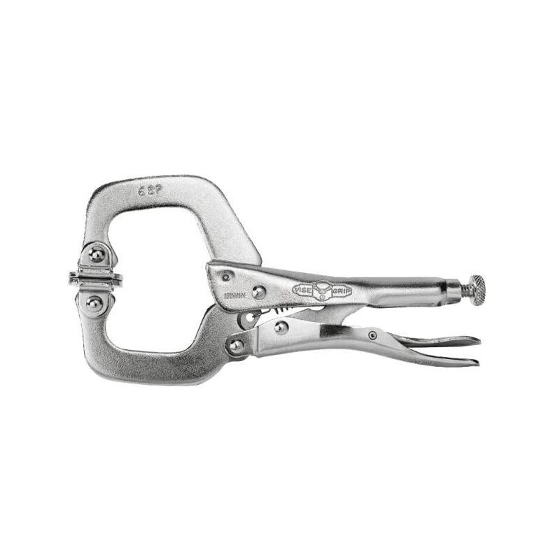 Irwin T18EL4 6SP 6' Locking C-Clamp comes with Swivel Pads