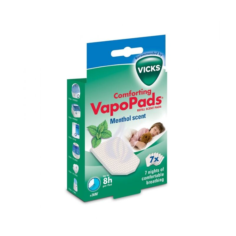 

Vapopads Mentol. Recambio 7 Unidades - Vicks