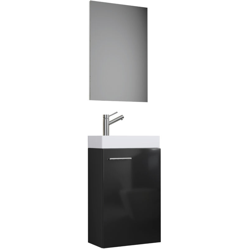 Ebuy24 3tlg Waschplatz Waschtisch Slito Spiegel