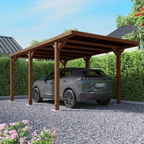 CERLAND Victor Wooden Carport 3 x 5m