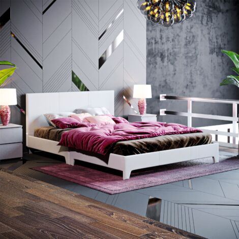 Victoria 4ft6 Double Modern Fabric Bed Frame, 190 x 135 cm