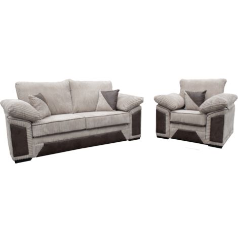 main image of "Victoria Fabric Sofa Settee Sets"
