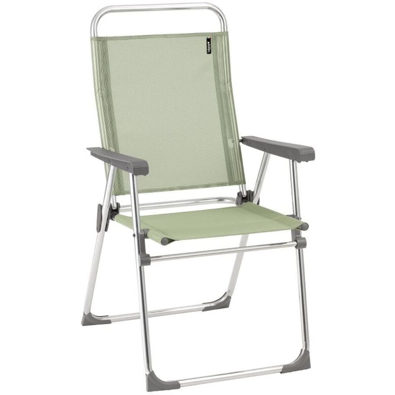 Lafuma Mobilier - Fauteuil Camping et Plage Pliant - Ultra-Léger - Alu Victoria - Batyline® Iso - Vert Moss