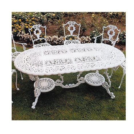Victorian Grand British Made, High Quality Cast Aluminium Garden Furniture