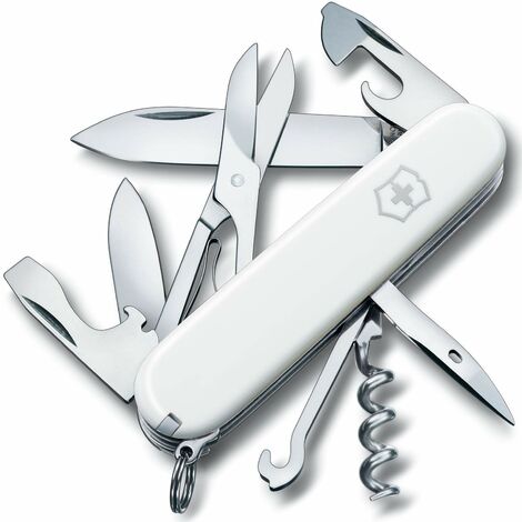 Victorinox 1.3703.7b1 Coltellino Climber in Bianco in blister