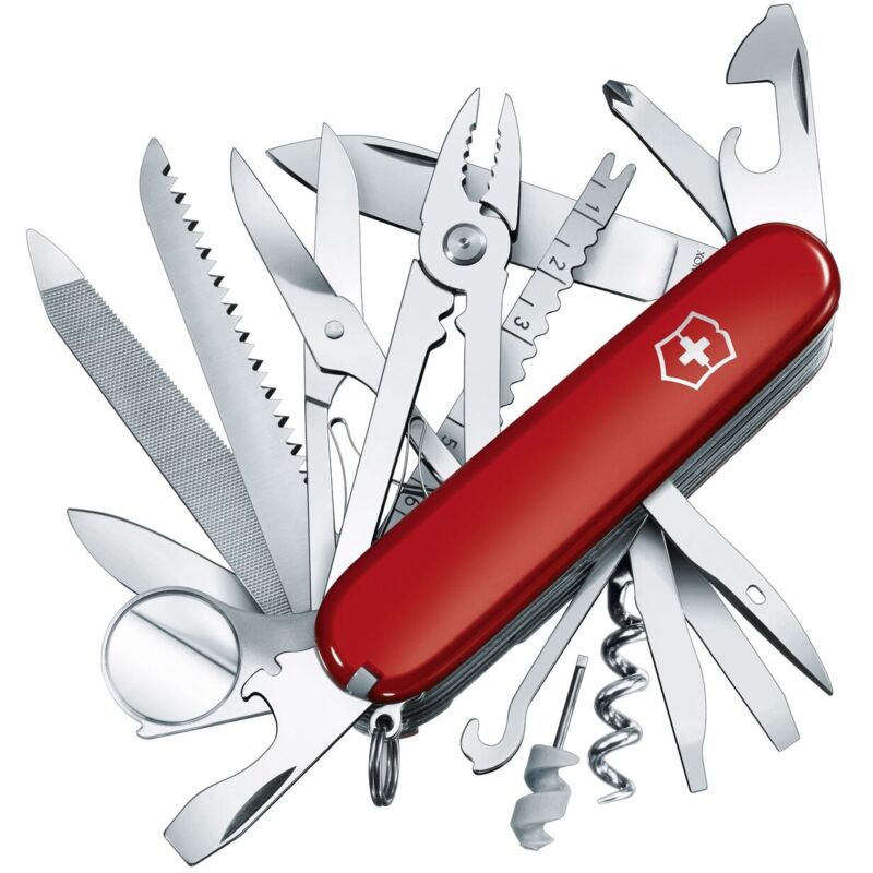 Victorinox SwissChamp Multi-Tool Utility Knife with 33 Functions