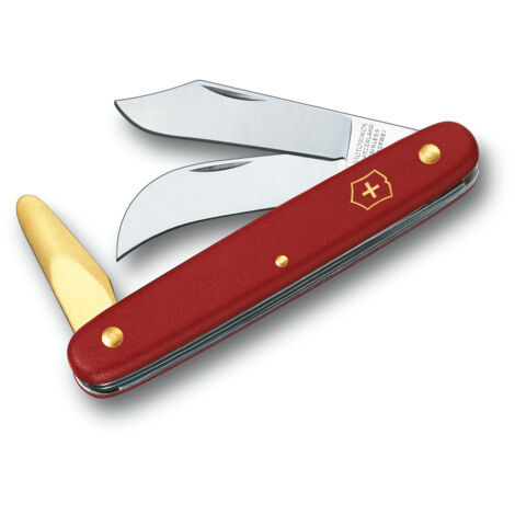 Victorinox 3.9116 Coltello da giardinaggio rosso 100 mm