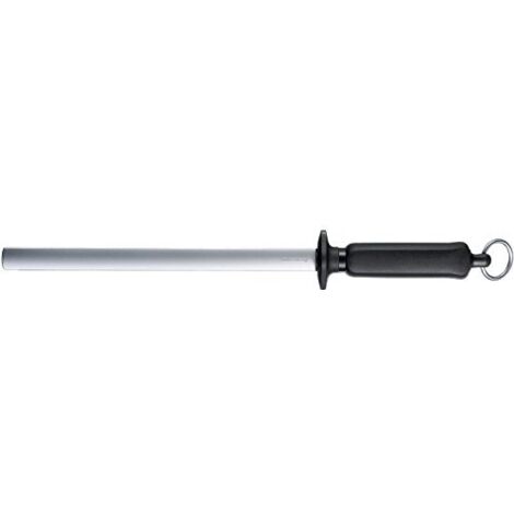 Victorinox 7.8323 Diamond Wetzahl - Acciaino affilacoltelli da cucina, Nero (Schwarz), 26 cm