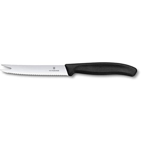 Victorinox Classic Nero Coltello per Salumi e Formaggio