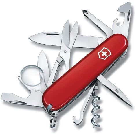 Victorinox Coltellino Pieghevole Multiuso 91mm Explorer Rosso