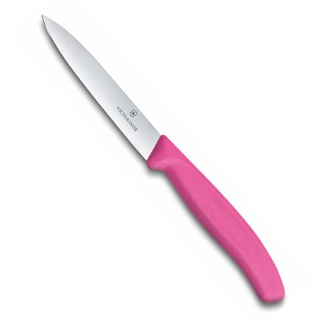 Victorinox coltello spelucchino Fucsia lama liscia cm 10