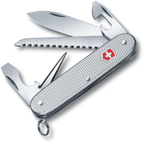 Victorinox Farmer Alox Multifunktions-Taschenmesser Silber