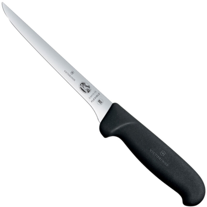 Victorinox Ausbeinmesser Mit Flexibler Klinge Fibrox, Länge 150/287 Mm