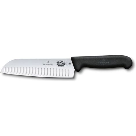 Victorinox Fibrox Coltello da Cucina Santoku Acciaio Inossidabile 17cm