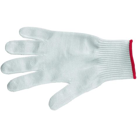 Victorinox, guanto protettivo unisex, morbido, 0,05 mm, in Brinix, A8C e acciaio inox, taglia S