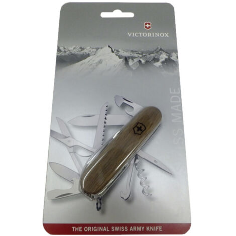 Victorinox Huntsman Wood Taschenmesser aus natürlichem Holz