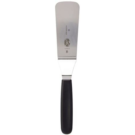 Victorinox Küchenmesser Spachtel abgekröpft Schwarz Länge: 16 cm Soffy 90 Panna Trapunta Testata, Legno, Nero, Singolo