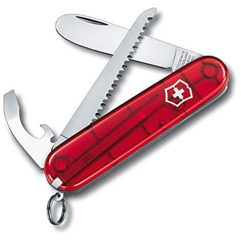 Victorinox My First Victorinox Coltellino Multiuso Rosso Trasparente