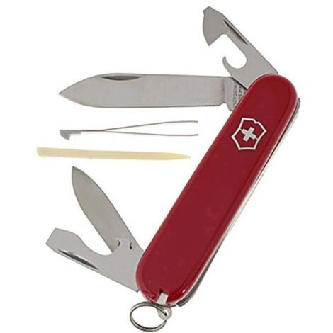 Victorinox Recruit coltello pieghevole multifunzione rosso 84 mm