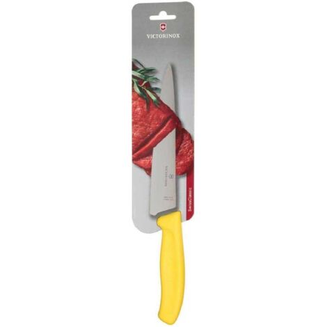 Victorinox Swiss Classic couteau de cuisine jaune 19 cm