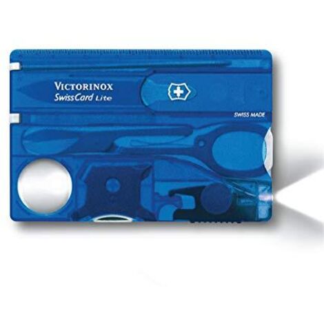 Victorinox Swisscard Lite Astuccio Manicure Zaffiro