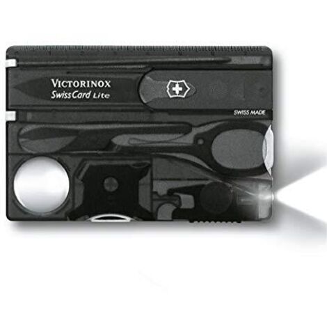Victorinox SwissCard Lite strumento multifunzionale nero compatto
