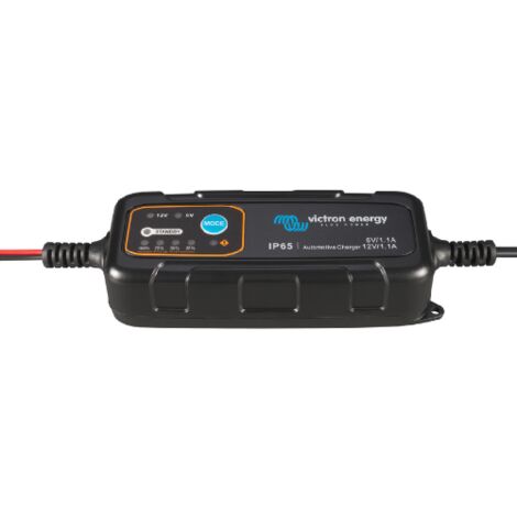 Victron – Chargeur batterie 12V 4A – Compatible batteries plomb 6-12V – Protection inversion polarité – Charge rapide jusqu'à 30Ah