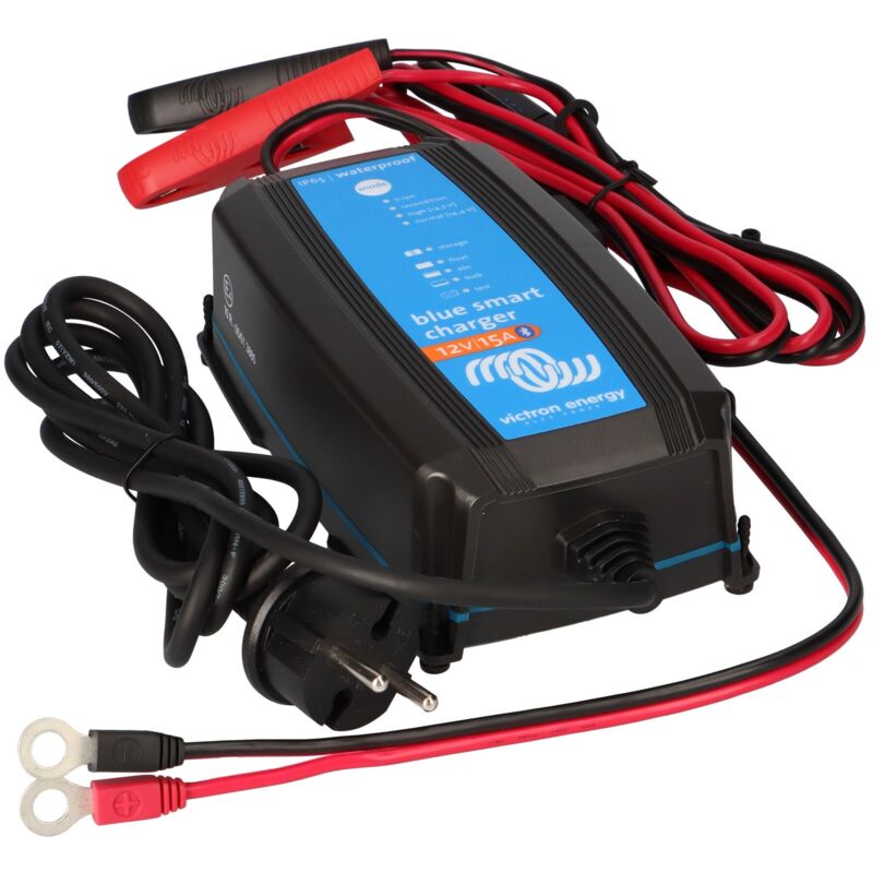 Victron - Blue Smart Ip65 12/15 Bluetooth Ladegerät 12v 15a Für Blei Und Lithium Akkus