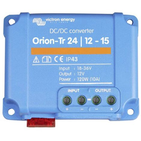 Victron Energy Orion-Tr 24/12-15 Convertisseur CC/CC 24 V/DC - 12.5 V/DC/20 A 120 W
